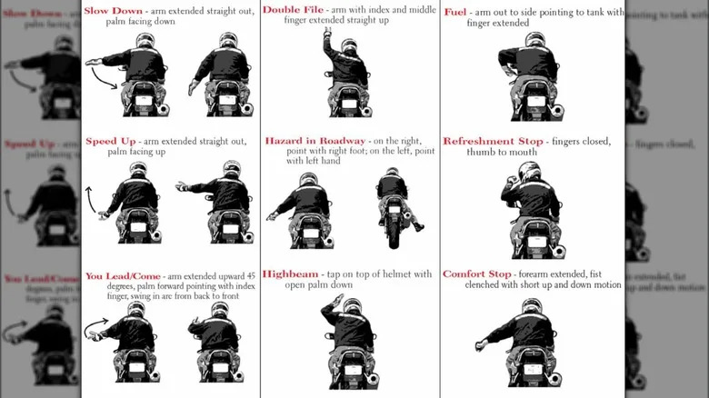 What Does It Mean When A Motorcyclist Taps The Top Of Their Helmet?