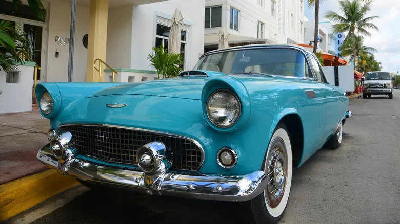 How The 1950s Ford Thunderbirds Became A Quintessential Symbol Of American Cruising Culture