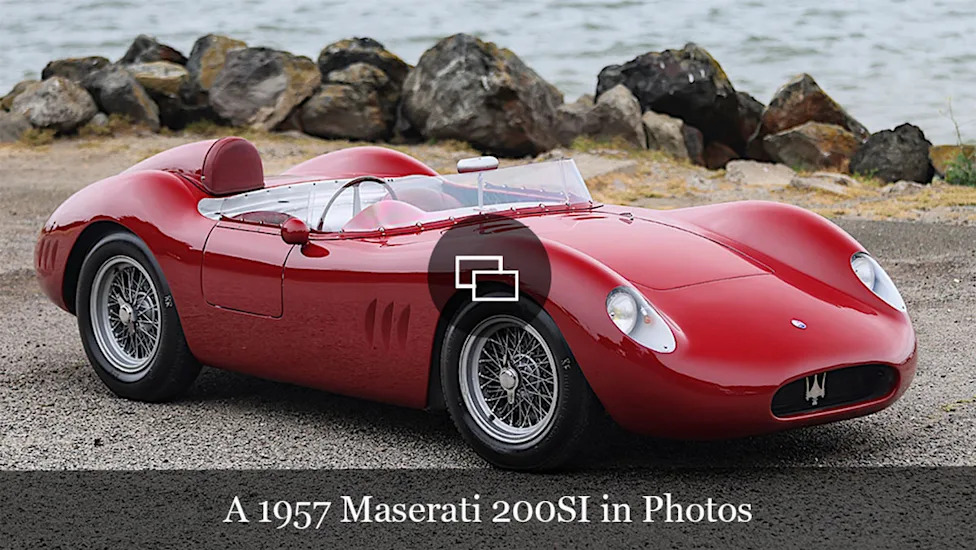 This Gorgeous 1957 Maserati Racer Could Fetch Almost $3 Million at Auction
