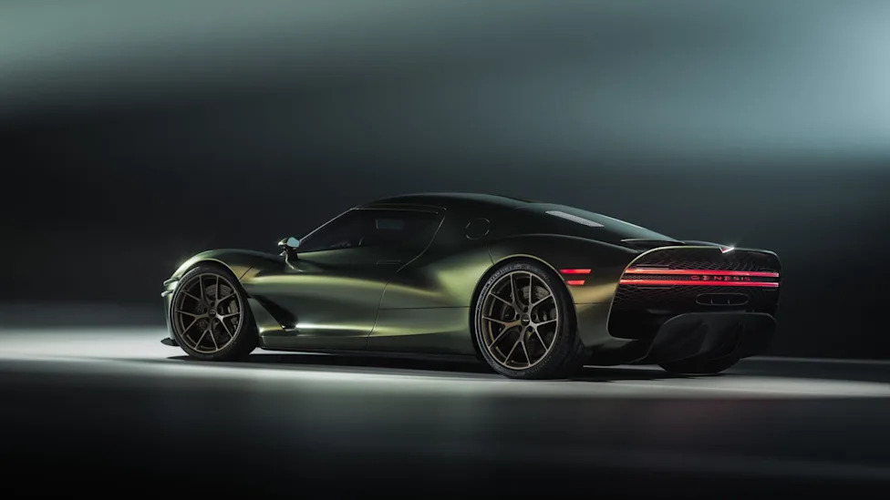 Watch the Genesis Magma GT Concept Speed Its Way Up a Hillclimb and Listen to Its V-8 Engine