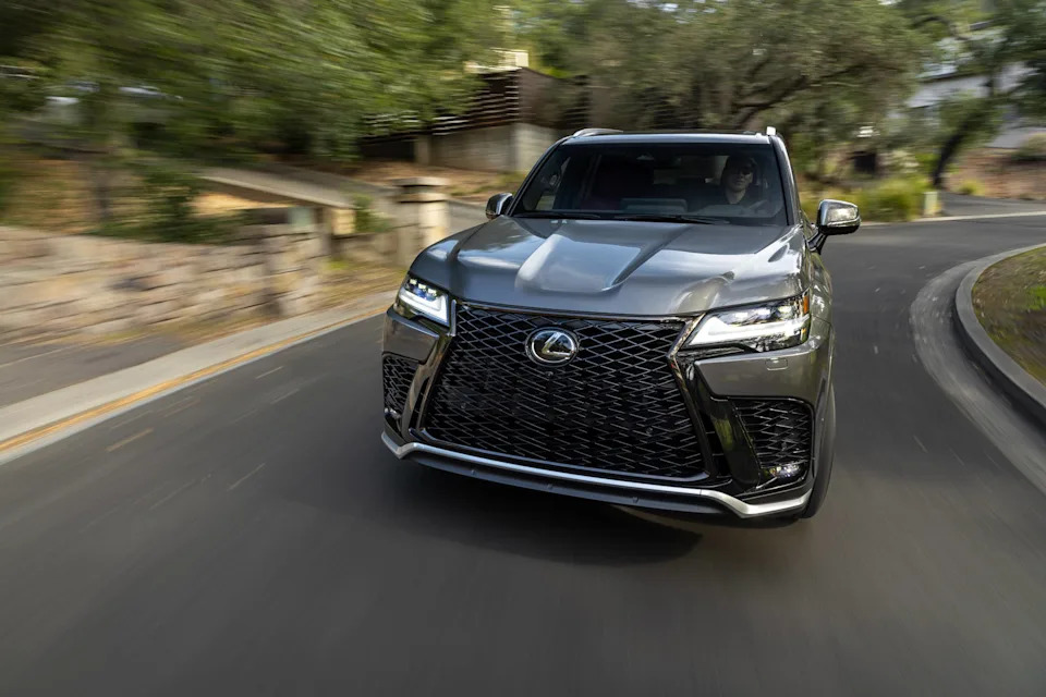 Lexus LX Gets Sharper Steering, Suspension Tweaks, and F Sport