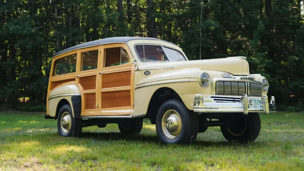 1948 Mercury Woody 4x4 Wagon Listed On Bring A Trailer Is The Perfect Vehicle To Bring To The Beach