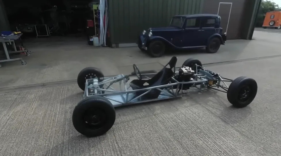 British man spends $7,000 building a street-legal sports car in his shed