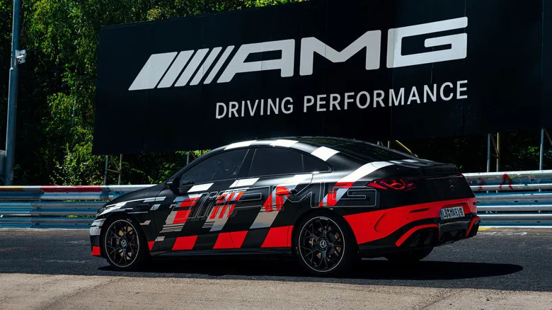 Mercedes-AMG CLA45 EV Lapped The Nürburgring 3 Seconds Faster Than The Hyundai Ioniq 6 N