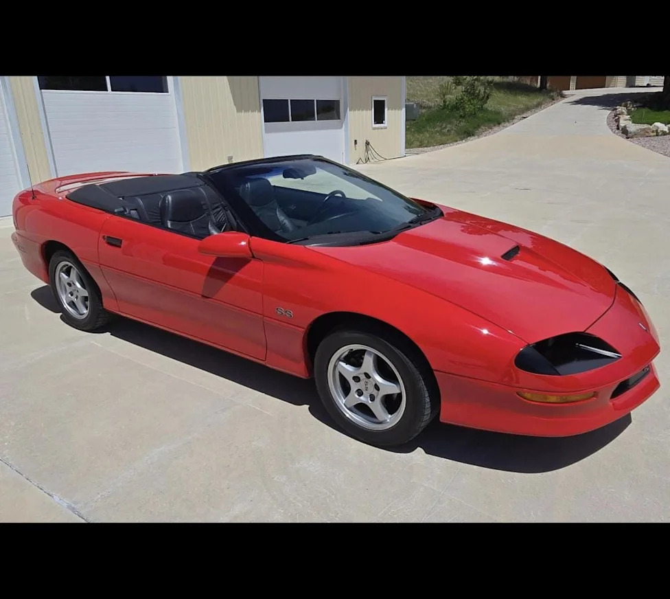 Chevrolet, Chevrolet Camaro, One-Year-Only Rarity: 1996 Chevrolet Camaro Z28 SS SLP Convertible