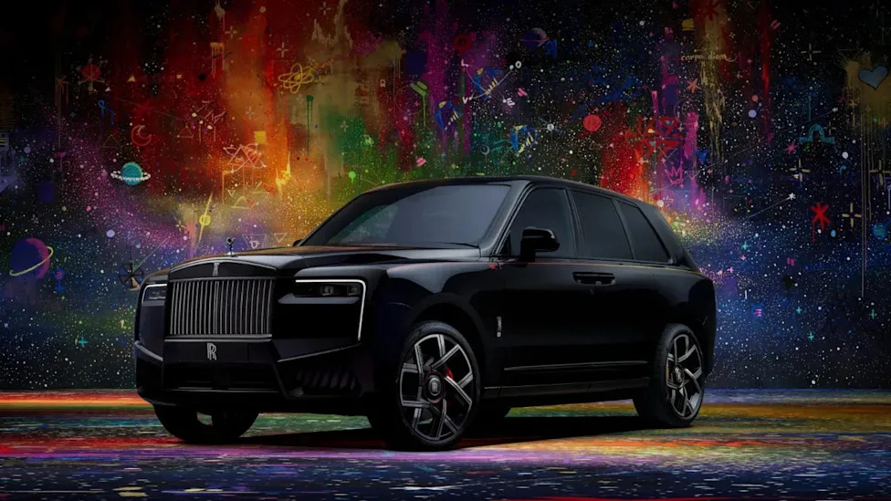 Rolls-Royce, Rolls-Royce Reveals Limited Black Badge Cullinan Series Designed With Artist Cyril Kongo