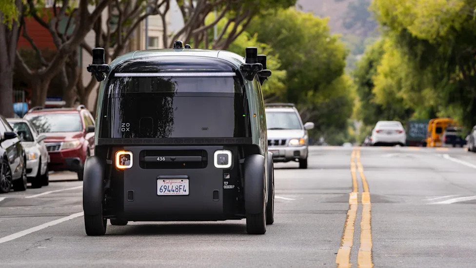 Robotaxi, Zoox issues software recall after a robotaxi got confused by heavy smoke