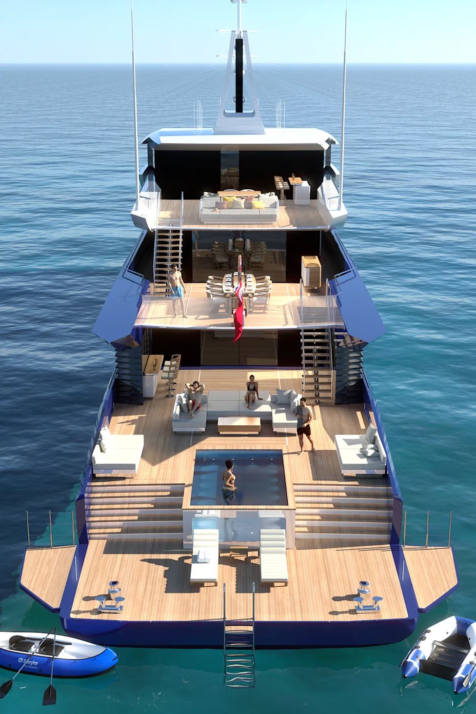 Delta Marine Is Launching a New Lineup of Sculptural Hybrid Superyachts