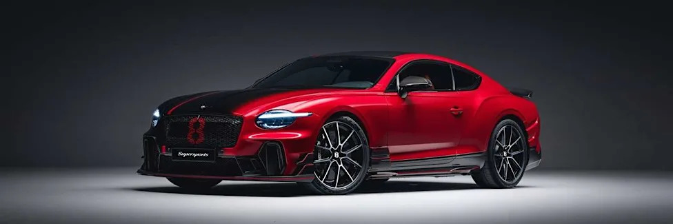 Bentley's Mulliner Gives the Supersports a Side-to-Side Paint Fade