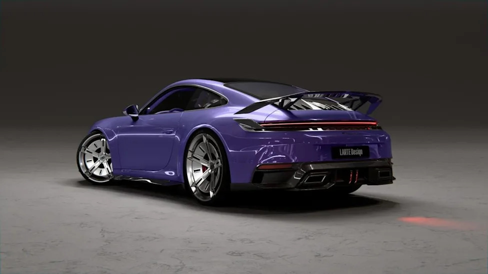 Larte Design Turns Porsche 911 Carrera Into A Carbon Fiber-Clad Head-Turner