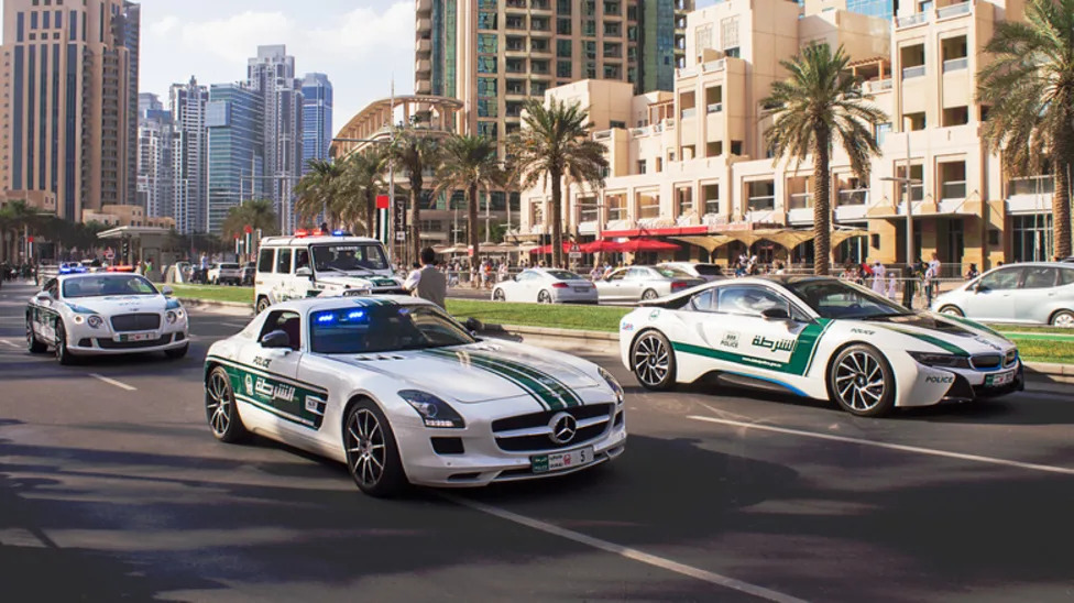 Why Dubai Police Cars Are Ferraris, Lamborghinis, Bugattis, And Other Dream Exotics