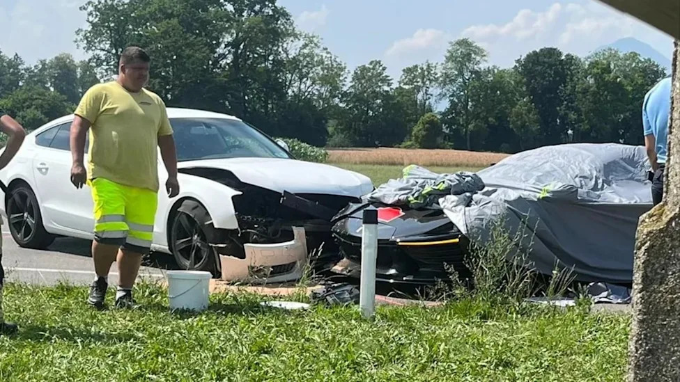 Whoops! Someone Has Crashed a $5 Million Ferrari Daytona SP3