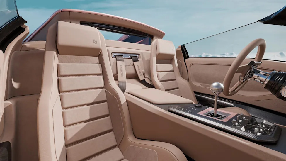 The Eccentrica V12 Roadster Takes the Restomod Lamborghini Diablo Roofless