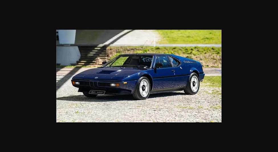 BMW, This 1979 BMW M1 Was One of Only Three Built for BMW's Press Fleet