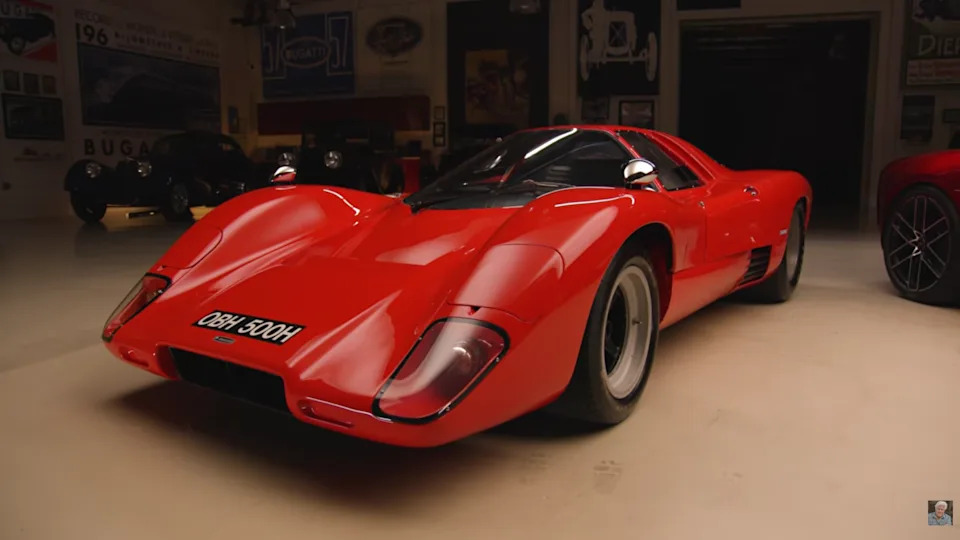 Jay Leno Introduces McLaren's New Manual Supercar To The Car That Inspired It