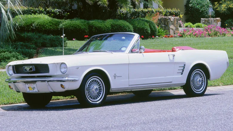 The Very First Ford Mustang Is Still Around, And It's Worth A Fortune