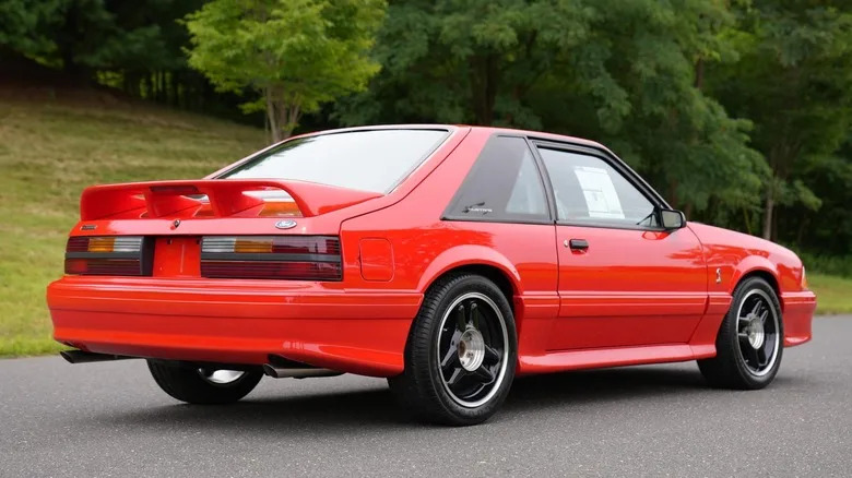 Here's Why The Rare 1993 Mustang SVT Cobra R Is So Valuable Today