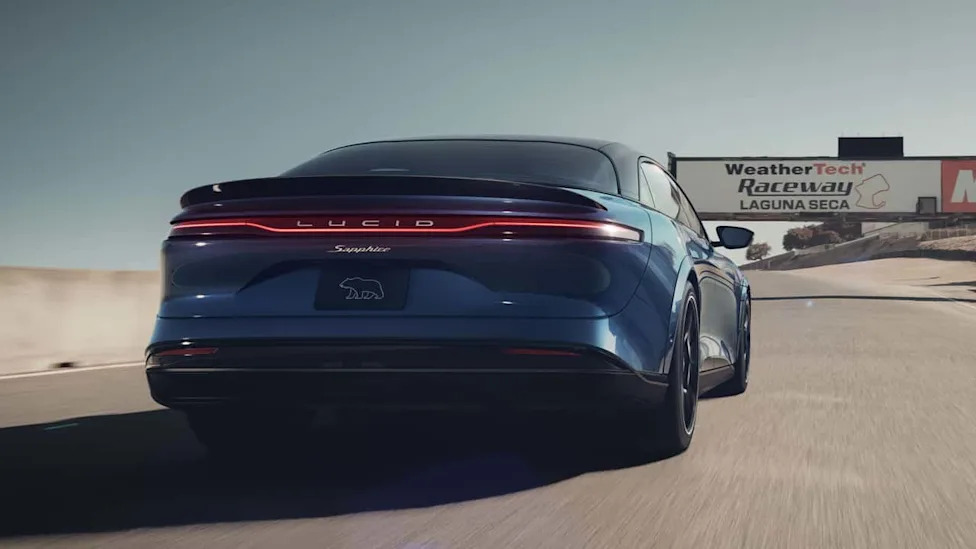 The Lucid Air Air Sapphire Beats Genuine Mid-Engine Supercars From 0-200-0 MPH