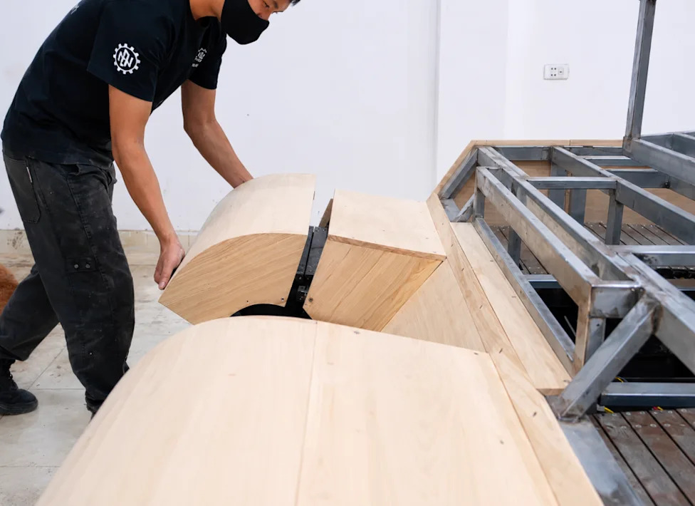 This Dad Built a Giant, Drivable Wooden Tank Because a Toy Just Wasn’t Enough