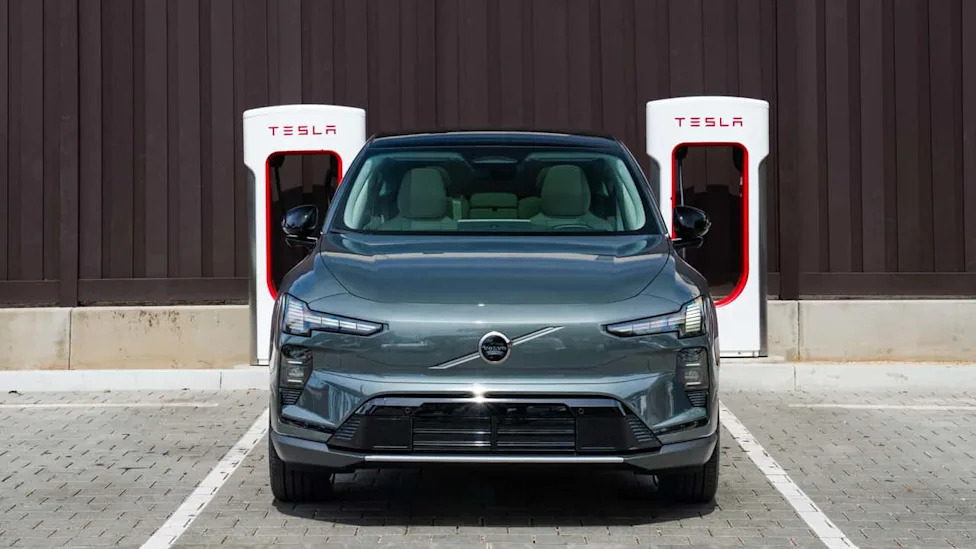 Charging A Volvo EV At A Tesla Supercharger In Europe Will Get Way Easier