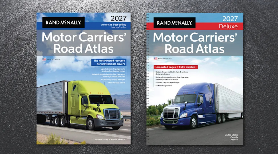 Rand McNally Releases 2027 Trucker Map
