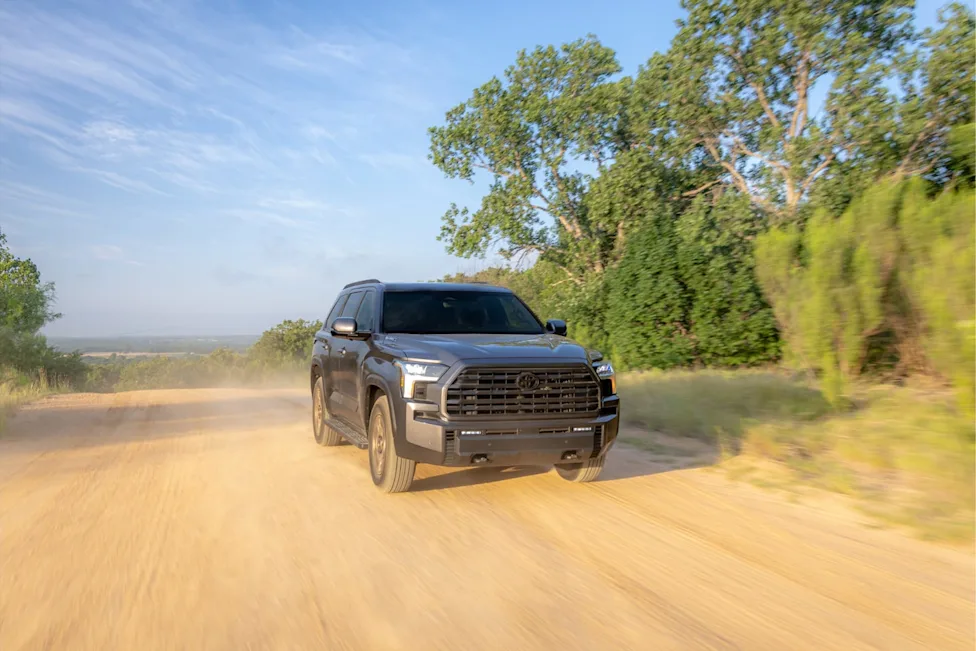The Toyota Sequoia Trailhunter Is an Off-Road-Ready Three-Row SUV
