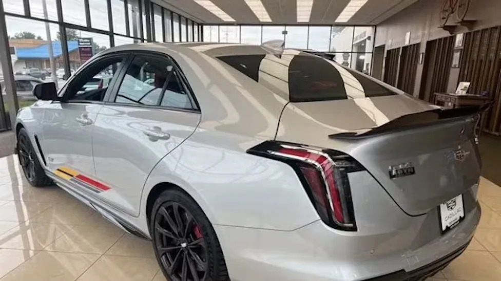 This New Cadillac CT4-V Blackwing Is Two Years Old With Nearly $11K Off