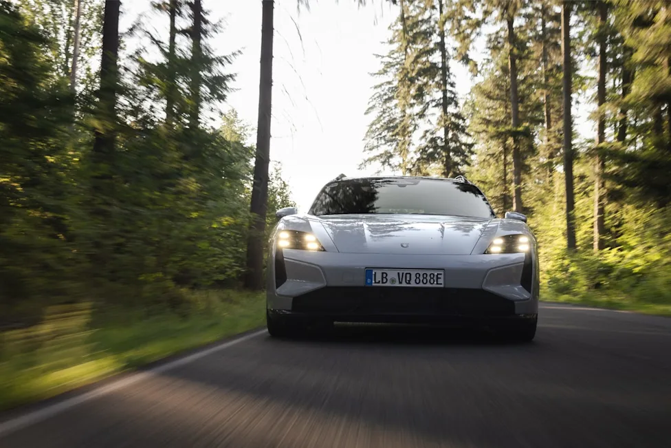 The Porsche Taycan's New E-Shift System Is an Homage to the Brand's PDK Gearboxes