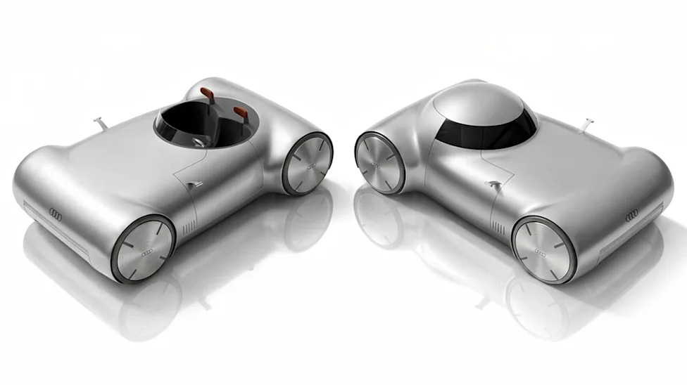 Imagine this parked outside Aldi – the 'Audi Zero' design takes EVs in a wild new direction