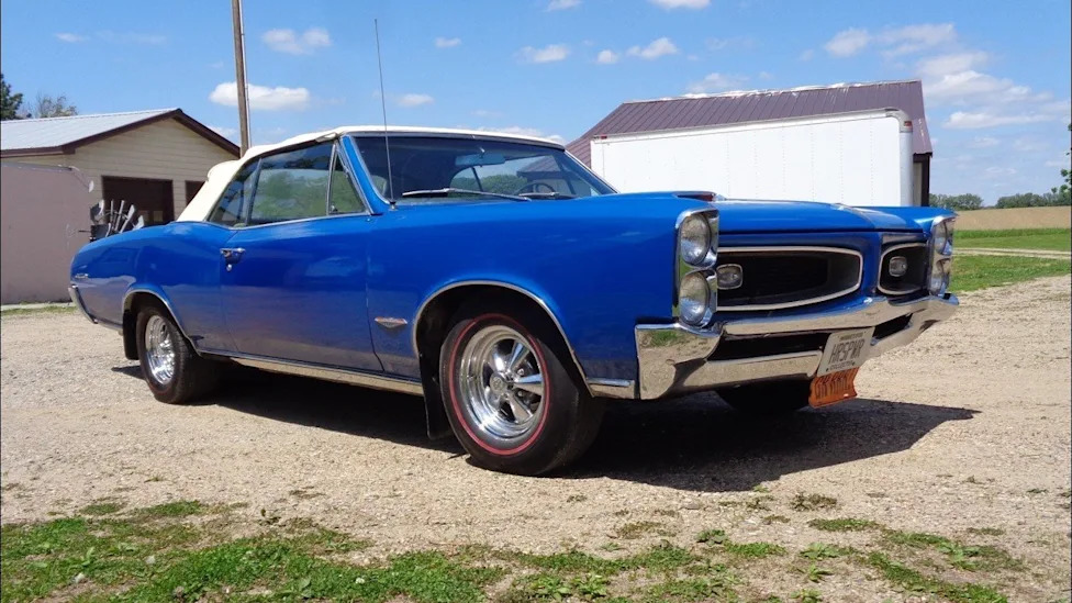 Owned Since 1977: The Blue 1966 Pontiac GTO Convertible That Helped a Minnesota Man Meet His Wife