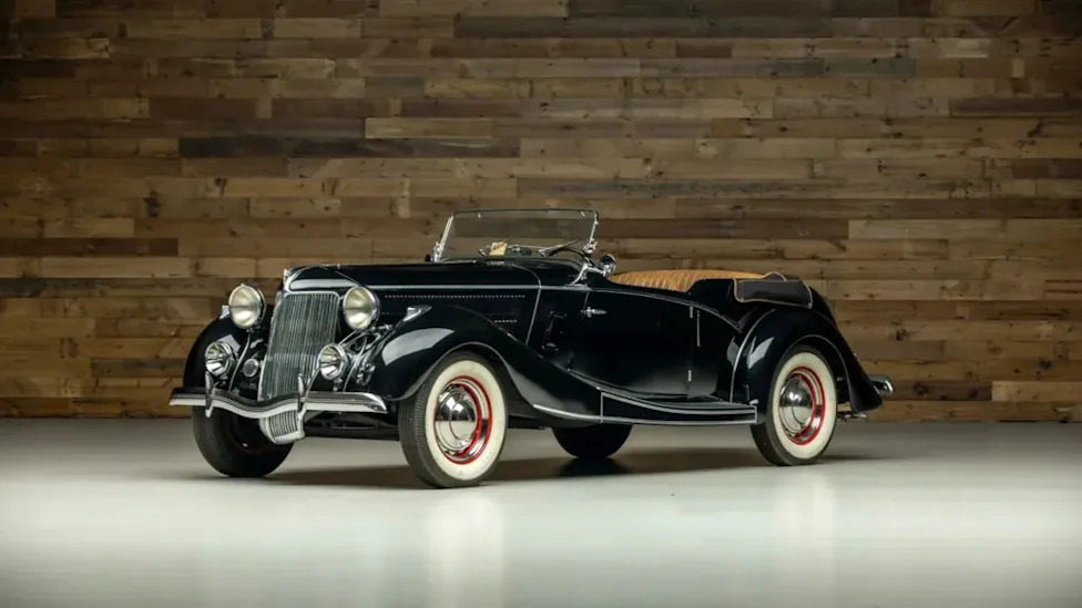 Rare 1936 Jensen-Ford Tourer with Clark Gable Ties Heads to Kruse Auctions' Auburn Fall Sale