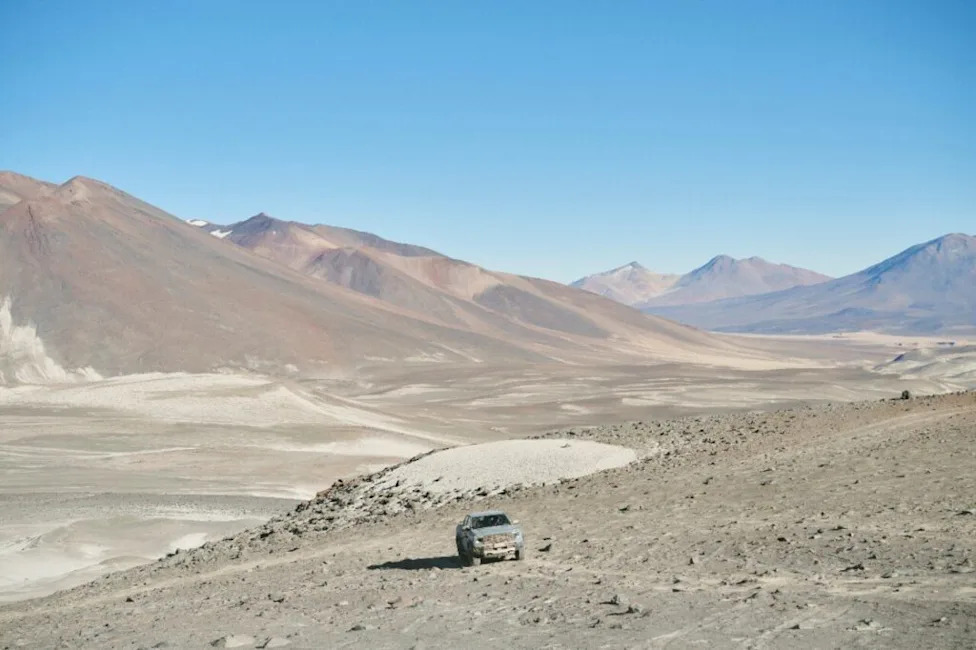 Ford Drives Its Trucks and SUVs Up a 20,000-Foot Active Volcano in Chile as the Ultimate Test