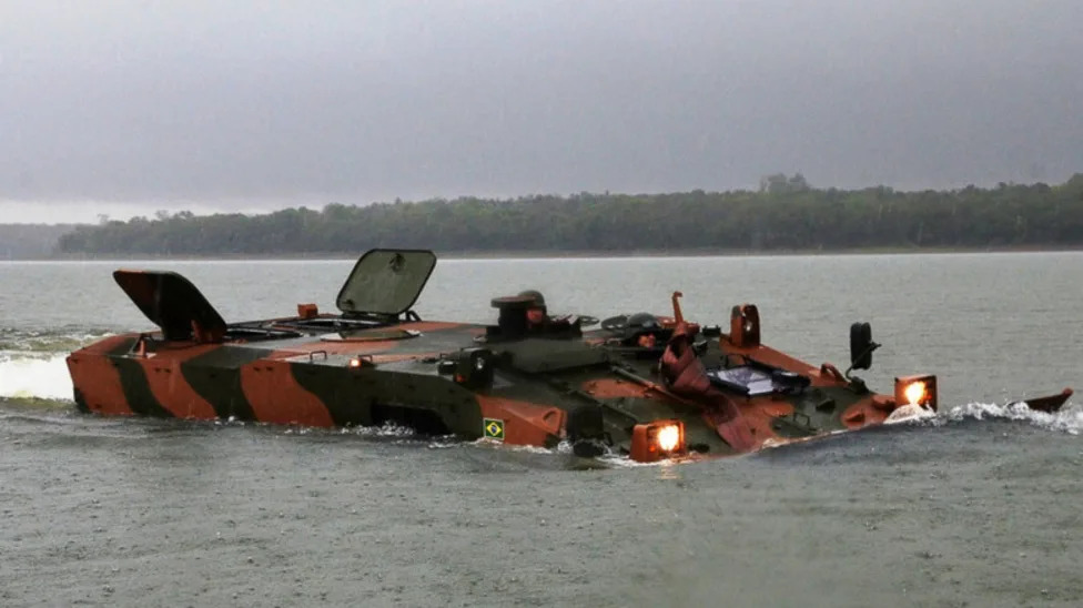 What Has 6 Wheels And Weighs 40,000 Pounds? This Absurd Brazilian Armored Vehicle