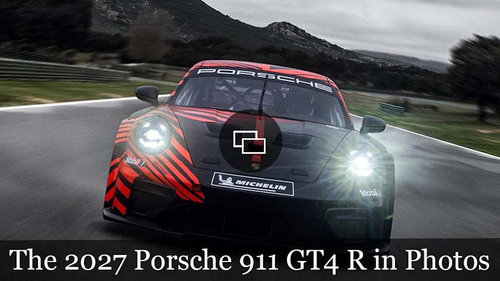 Porsche Just Unveiled Its First GT4 Race Car Based on the 911