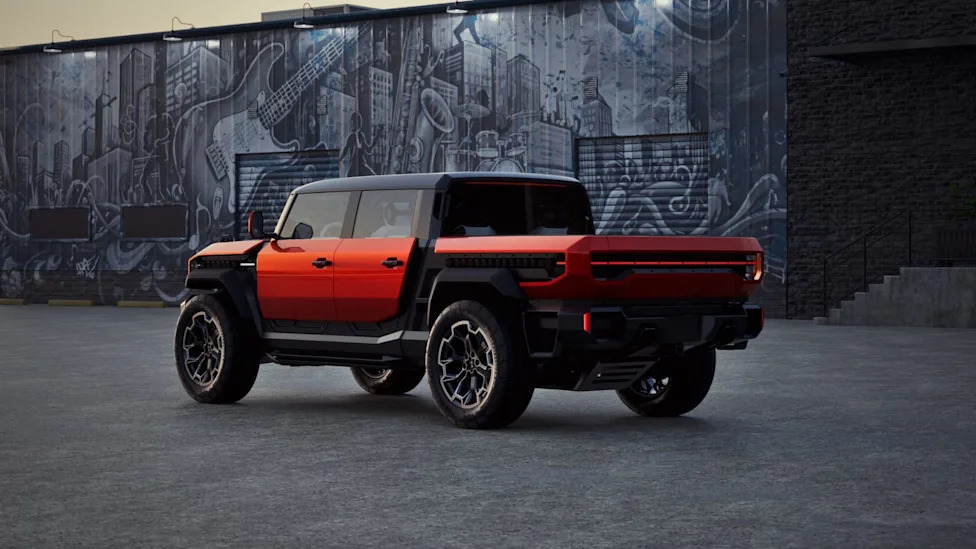 GM's Latest Hummer Concept Take the Go-Anywhere EV SUv and Truck in a Smaller Direction