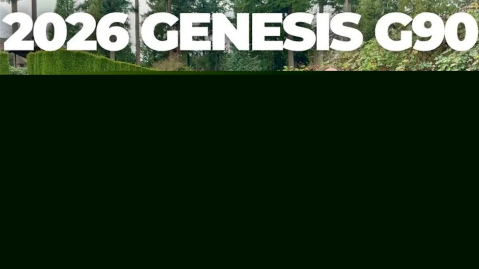 Luxe!! 2026 Genesis G90 Prestige Black