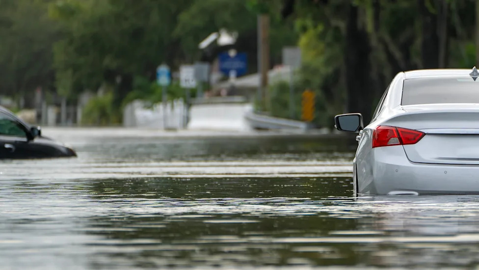 EV owners asked about being stuck in flooded traffic say their cars handled it better than gas models