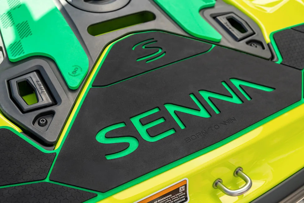 New 350-HP Sea-Doo Pays Tribute to Senna’s Other Favorite High-Speed Hobby