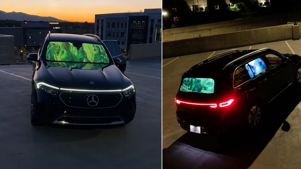 Pranos HoloGlass Turns Your Car Window Into a Digital Display
