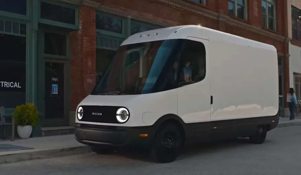 Rivian, Amazon's Rivian delivery van gets surprising second life as mobile storefront