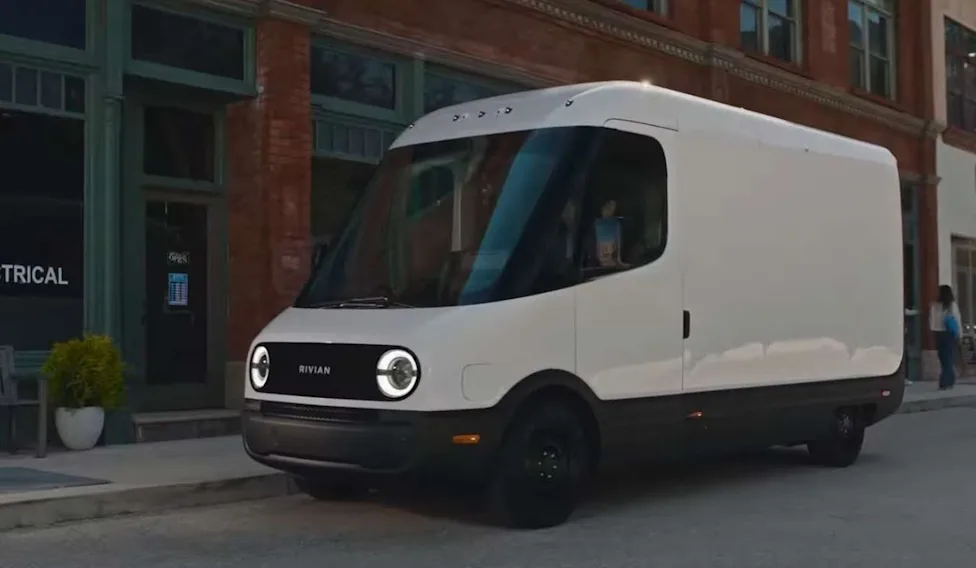 Rivian, Amazon's Rivian delivery van gets surprising second life as mobile storefront