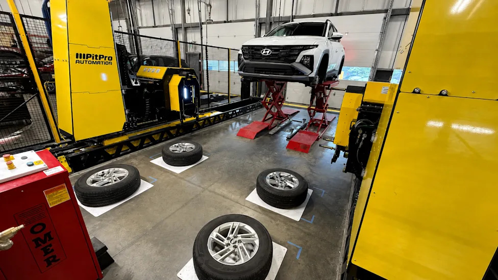 PitPro’s Robotic Tire Changer Goes Live at a Calgary Kal Tire