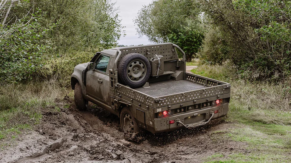 Rover, Here’s a Glimpse of What the Long-Rumored Land Rover Defender Pick-Up Truck May Look Like