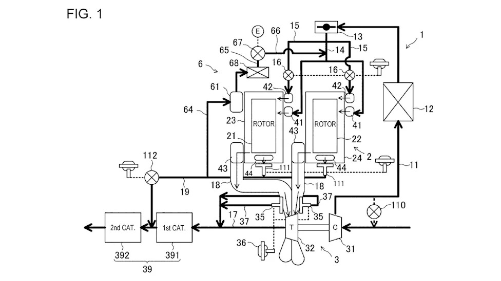 Mazda Has A New Rotary Patent That Fixes The Emissions Problems Of The Old Ones
