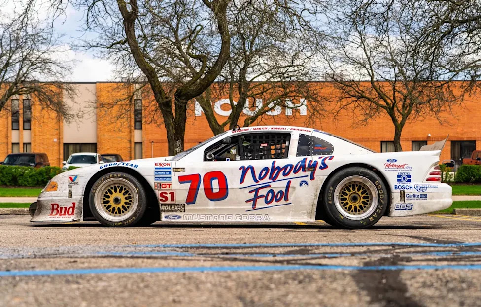 Paul Newman's Dirt-Caked, Daytona-Winning Mustang Is Headed to Auction, and It's Still Wearing Its Battle Scars