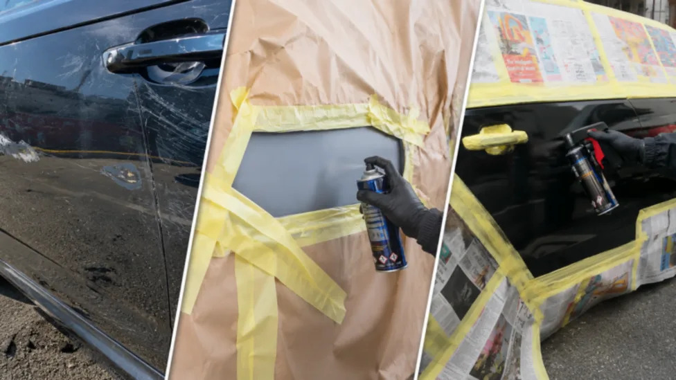 Can You Really Fix a Keyed car With Spray Cans Outside? This Detailer Proved You Can