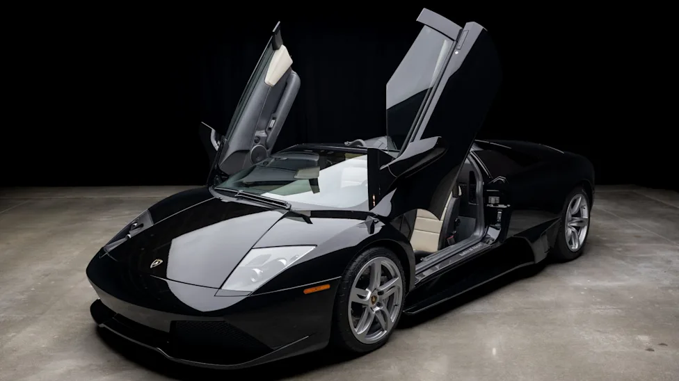No Reserve: 2008 Lamborghini Murcielago LP640 Roadster With a 6-Speed Manual Conversion Heads to Auction