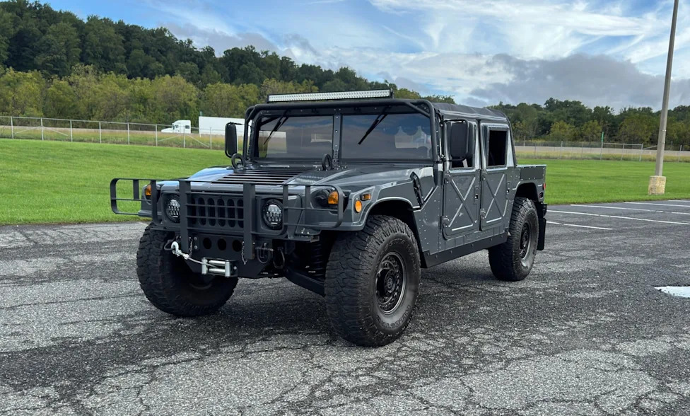 This Show-Quality 2007 AM General M1152A1 Humvee Pickup Is Built for Road and Trail