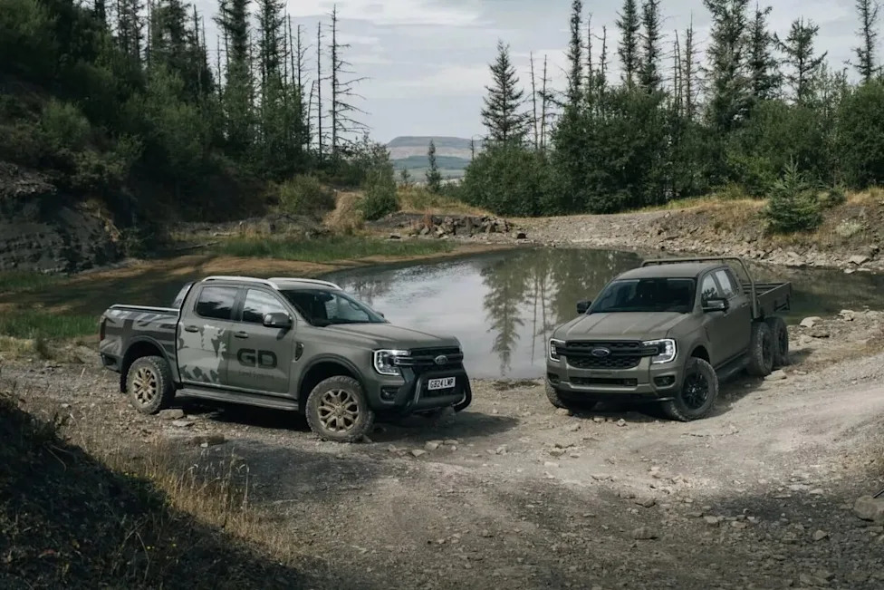 The Ford Ranger Goes 6x6