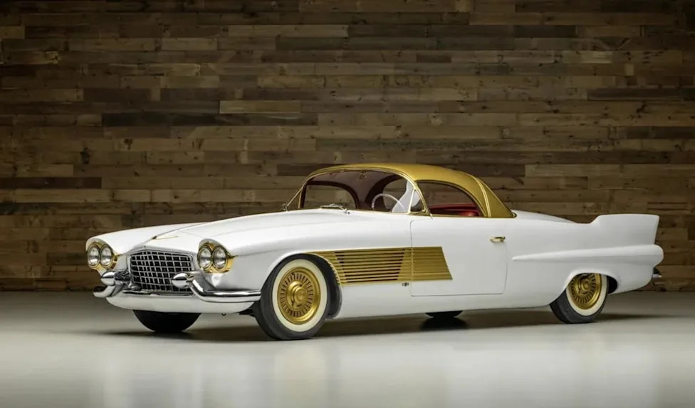 After 73 Years Hidden From View, This One-Off Gold-Plated 1953 Cadillac Concept Heads to Auction